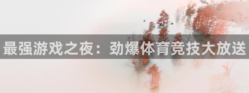so米直播体育：最强游戏之夜：劲爆体育竞技大放送